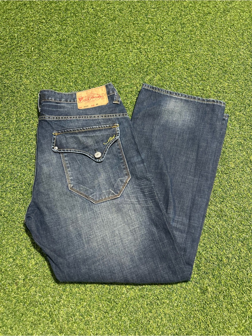 Men’s Vintage Y2K Ed Hardy Denim Jeans